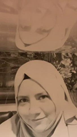 Cumshot Hijab Tribute gif