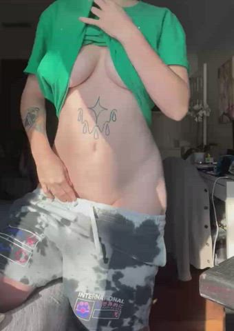 Pussy Lips Shaved Pussy Tits Titty Drop gif