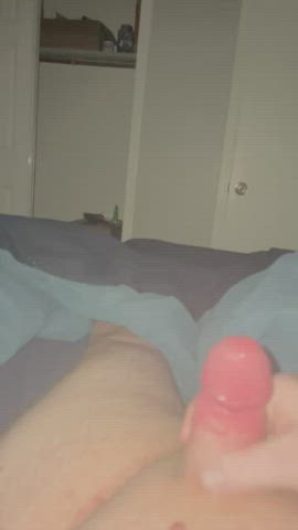 cum lube little dick masturbating gif