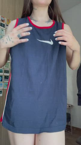 My nipples tell that I am wet