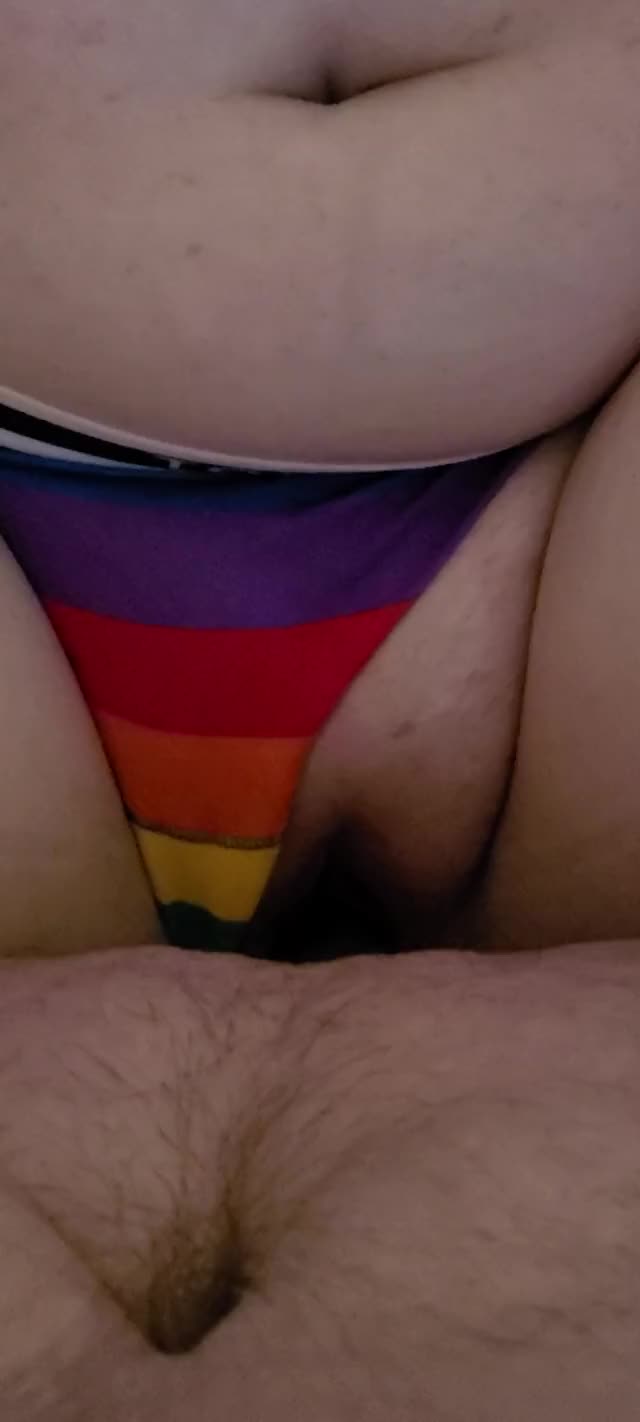 Pull my panties to the side and [f]uck [m]e