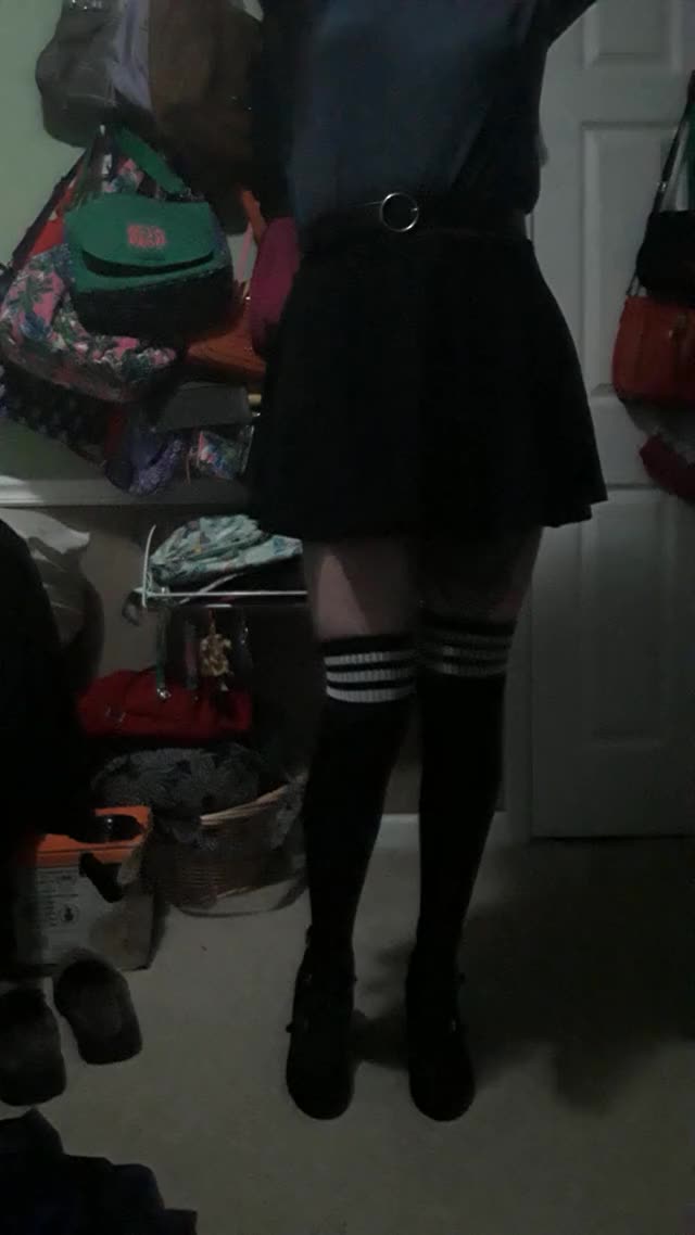 I've got a surprise for you hidden under my skirt ??????
