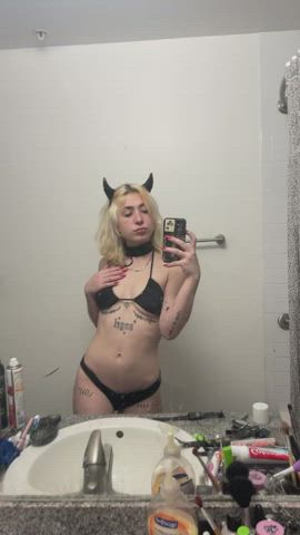 you could never satisfy a woman so youd rather just do what one wants. good girl.