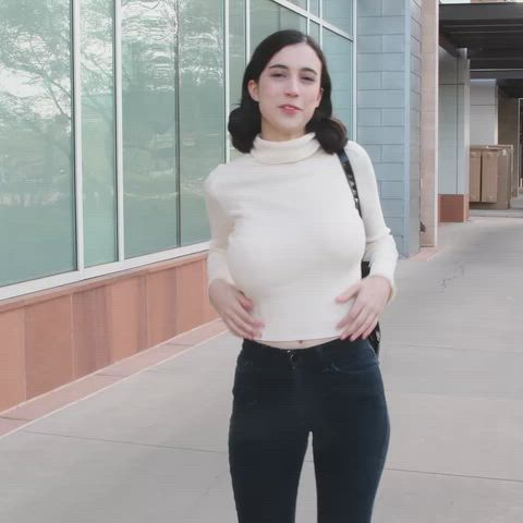 Big Tits Boobs Nude gif