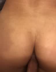 Prone boning a Filipina girl in her tight ass