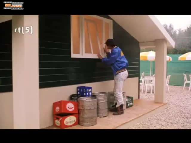 douche scene Flodder 3