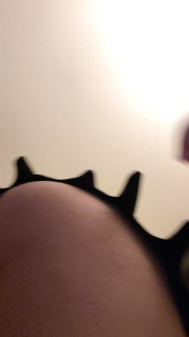 POV : Bottomless thick french femboy sits on your face ~