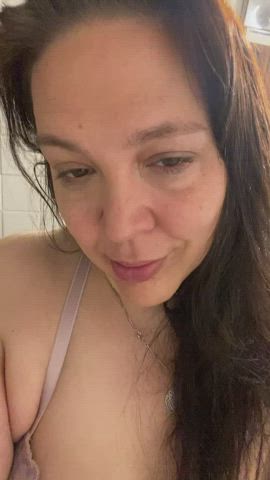 BBW Big Tits Peeing Labia Porn GIF by innananightly