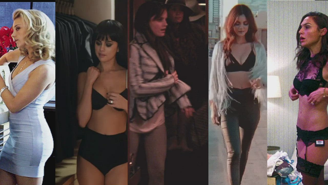 Pick one as a submissive wife and one as a mistress who is into dominating you (Natalie
