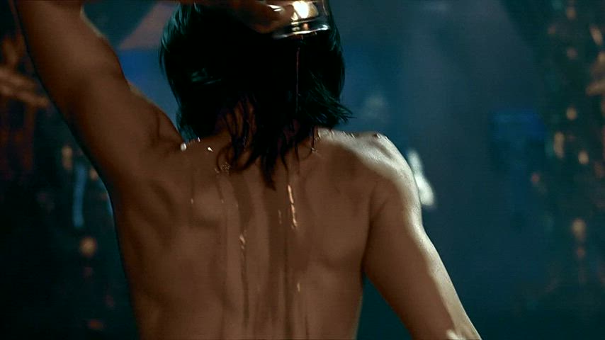Celebrity Jessica Oil Oiled gif