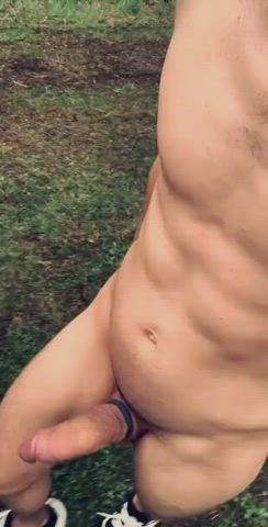 Balls Cock Exhibitionism Exhibitionist Naked Nude Outdoor Public Voyeur gif