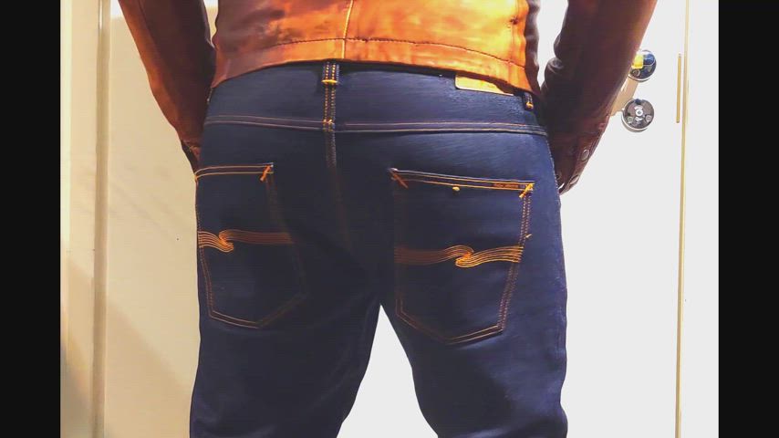 amateur ass big dick bulge jeans male gif