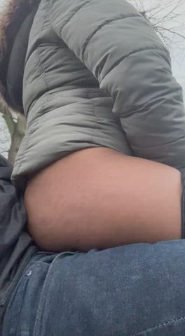 She loves her ass being groped