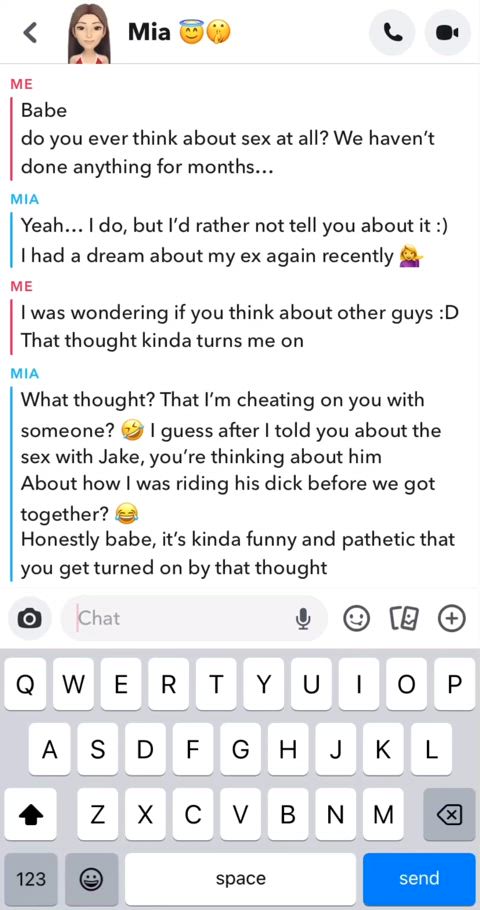 Loser boyfriend didn’t expect that after revealing his fantasies, his girlfriend