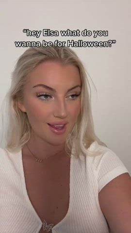blonde cosplay lingerie onlyfans petite small tits tiktok tits r/tiktits gif