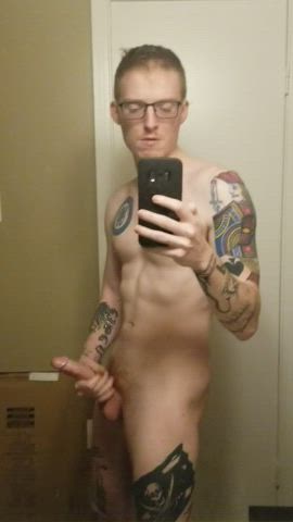 Like watching me stroke my rock hard cock? 🍆😈