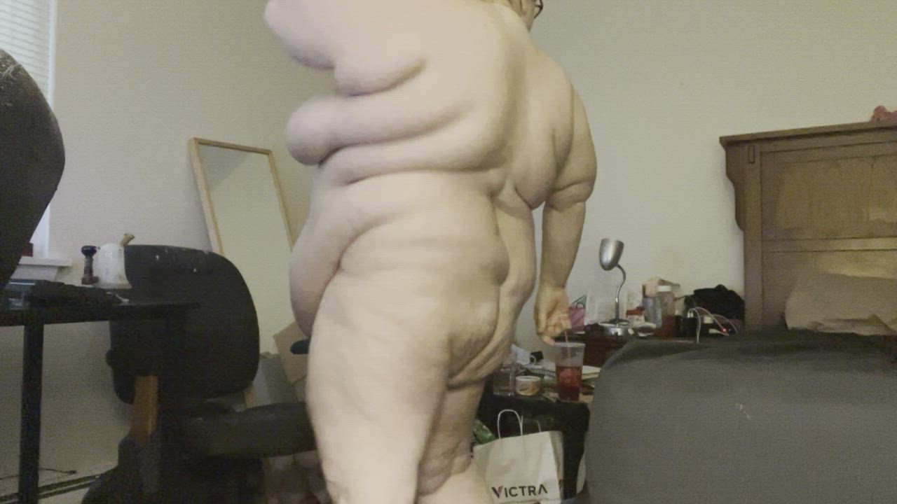 BBW Big Tits SSBBW gif
