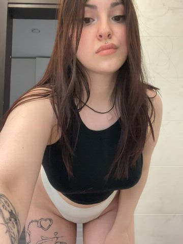 amateur ass big tits gif