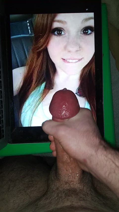 I couldn't hold back from her eyes
