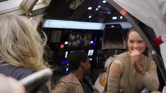 Watch the "Star Wars" Cast on Set for "Vanity Fair's" Cover