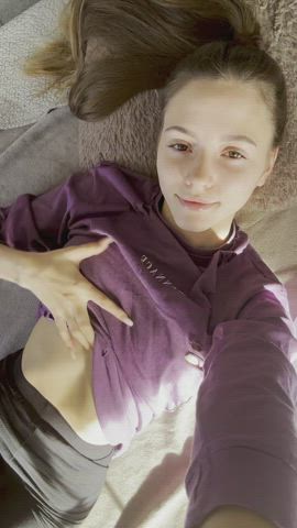 boobs tease teasing gif