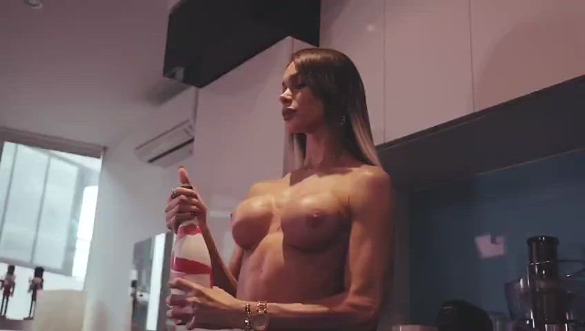 Let’s have a drink? Bianca Sereia (gif)