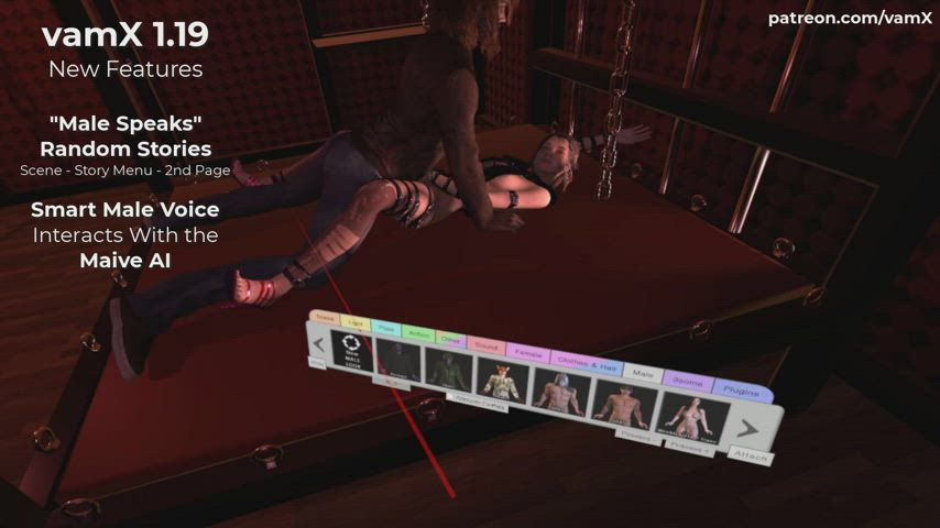 vamX 1.19 - Male &amp; Maive AI's Interact - Story Results 2 - REQUIRES SOUND