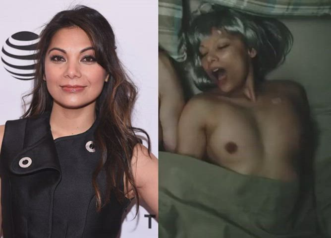 celebrity masturbating natural tits gif