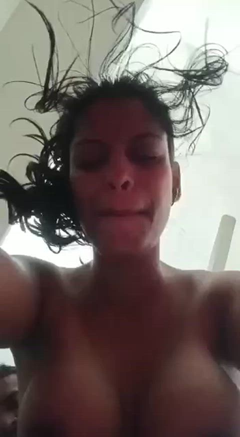bouncing bouncing tits desi fucked girlfriend gif