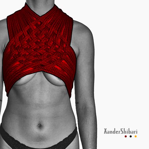 art bondage nude art shibari gif