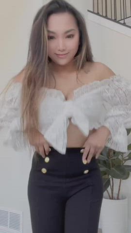 asian big tits cute gif