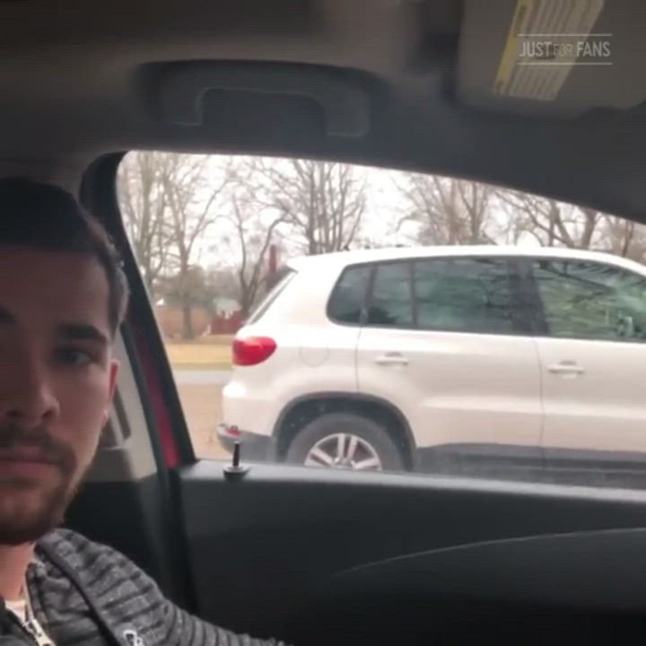 Sucked off in a parking lot