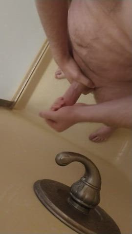 POV you heard me moaning so you wanted to spy on me while in the shower (sound on)
