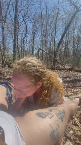 Daddy took me on a hike
