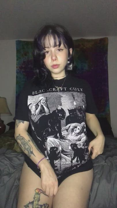 Have any oversized tees I could borrow? Then you could watch me take them off..