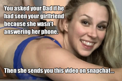 Caption Cheating Dad Girlfriend gif