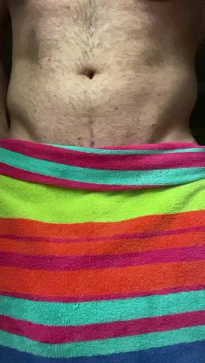 Post shower towel drop ?