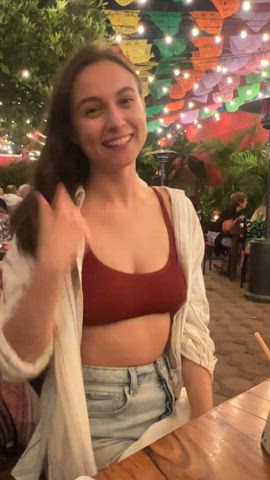 Vibing with the Mariachi band at this outdoor venue in Mexico