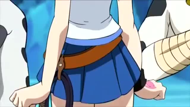 Lucy Heartfilia gets fucked by 2 monsters