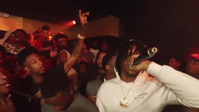 21 Savage and Young Nudy Perform at Hoodrich Showcase