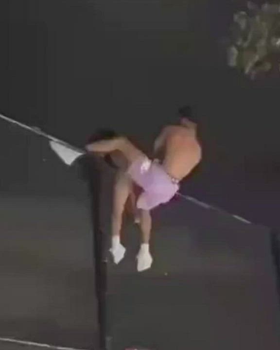 What the fuck? [00:19] [crowd, sex, drunk, penetration]