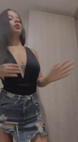 pretty tattoo teasing gif