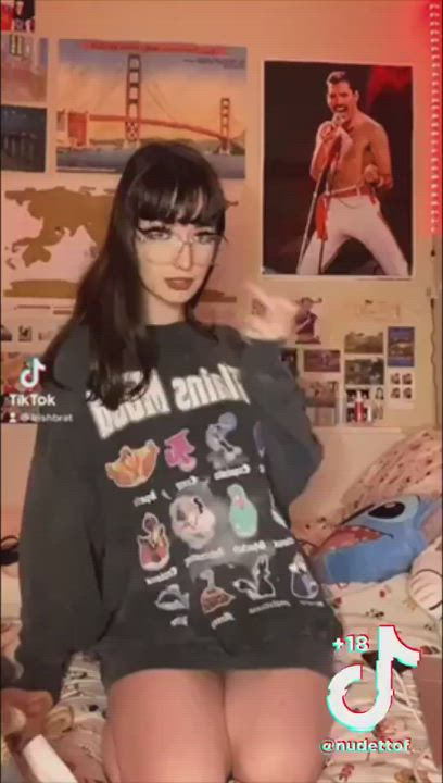 Nude TikTok gif