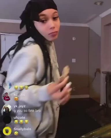 Typically not into skinny girls but there’s something about the way that lil booty