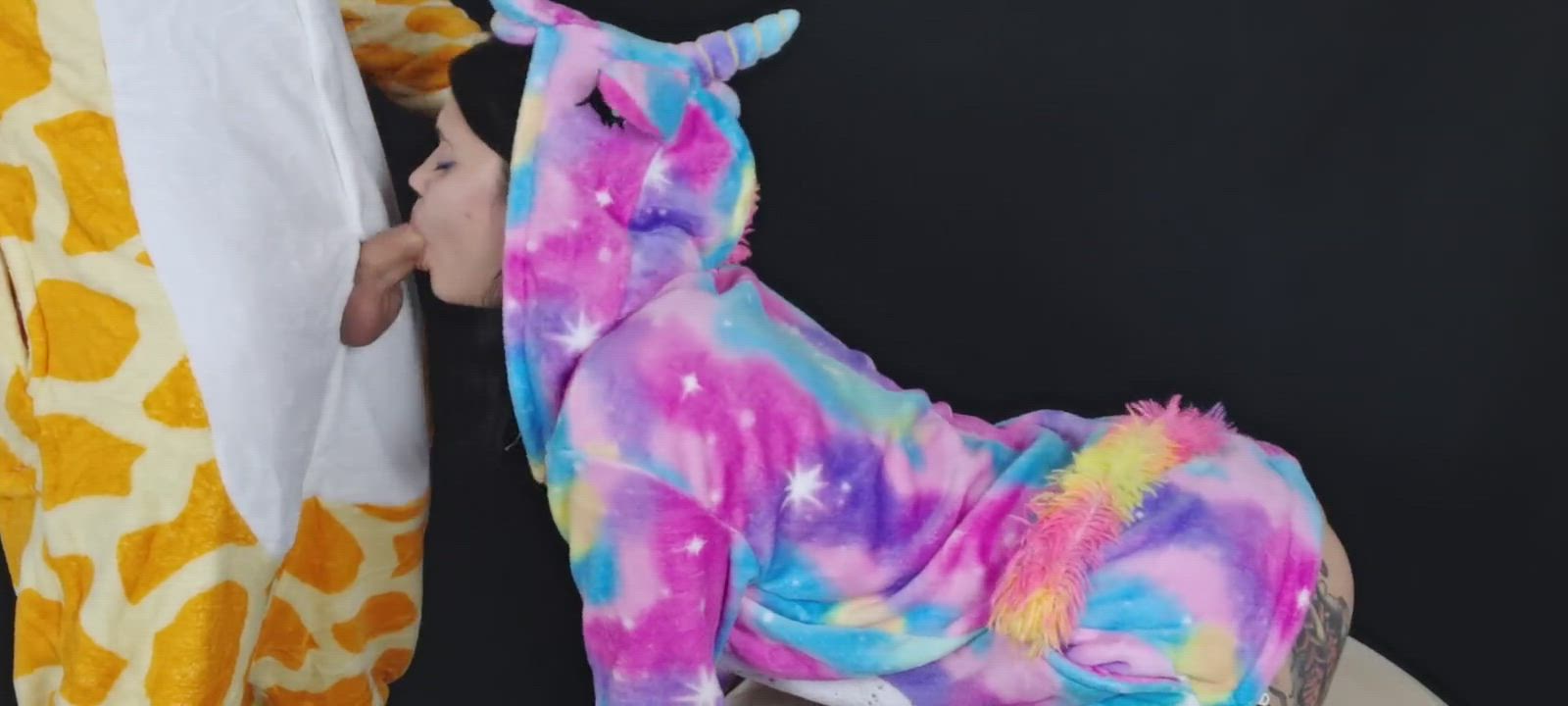 Blowjob Cum In Mouth Deepthroat Face Fuck Gagging gif