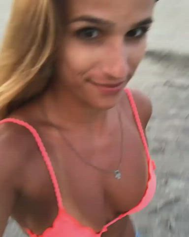 bikini boobs brazilian gif