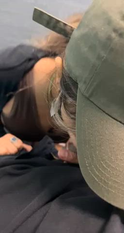 blowjob college latina schoolgirl teen gif