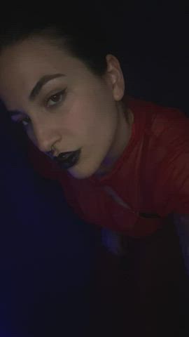Domme Gagged Latina gif