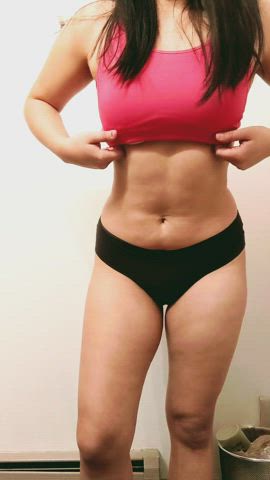 Has it been too long since I posted?? [OC] Post-workout [Drop] 🥰