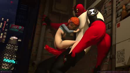 Gwen x Four Arms (Rapetacular)